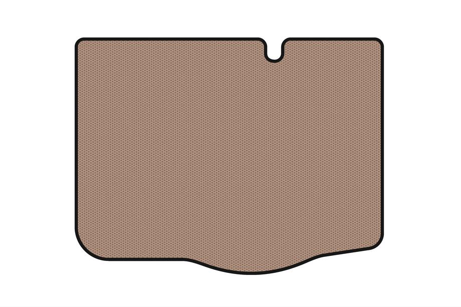 Fiat Punto Grande/EVO 2006-2018 Rubber trunk mat Carsuit (HB, 5-door, Pre-facelift, beige) Image