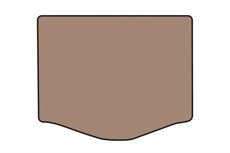 Ford C-Max 2004-2010 Rubber Trunk Mat Carsuit (Beige) Image
