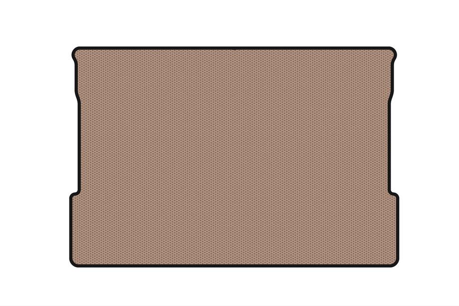 Ford Courier 2014-2023 Rubber Trunk Mat Carsuit (Beige) Photo 1