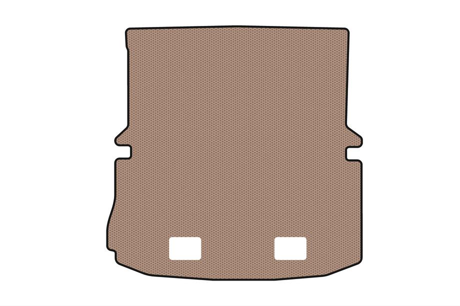 Ford Explorer 2011-2019 Rubber trunk mat Carsuit (2017-2019, 7-seater, beige) Image