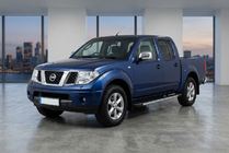 Nissan Navara 2006-2015 Side Steps RedLine V1 (2 pcs, Aluminum) photo 1
