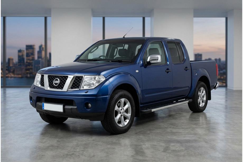 Nissan Navara 2006-2015 Side Steps RedLine V1 (2 pcs, Aluminum) Image