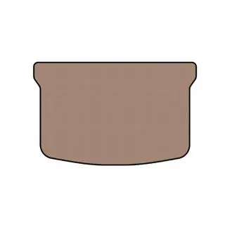 Rubber trunk mat Carsuit (HB, beige) Geely GC-5 2010-2015 photo 1