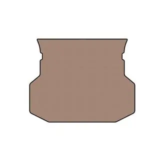 Rubber trunk mat Carsuit (SD, beige)
