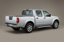 Nissan Navara 2006-2015 Side Steps Line (2 pcs, Aluminum) photo 1