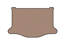 Honda FIT/Jazz 2014–2020 Rubber trunk mat Carsuit (HB, beige) photo 1