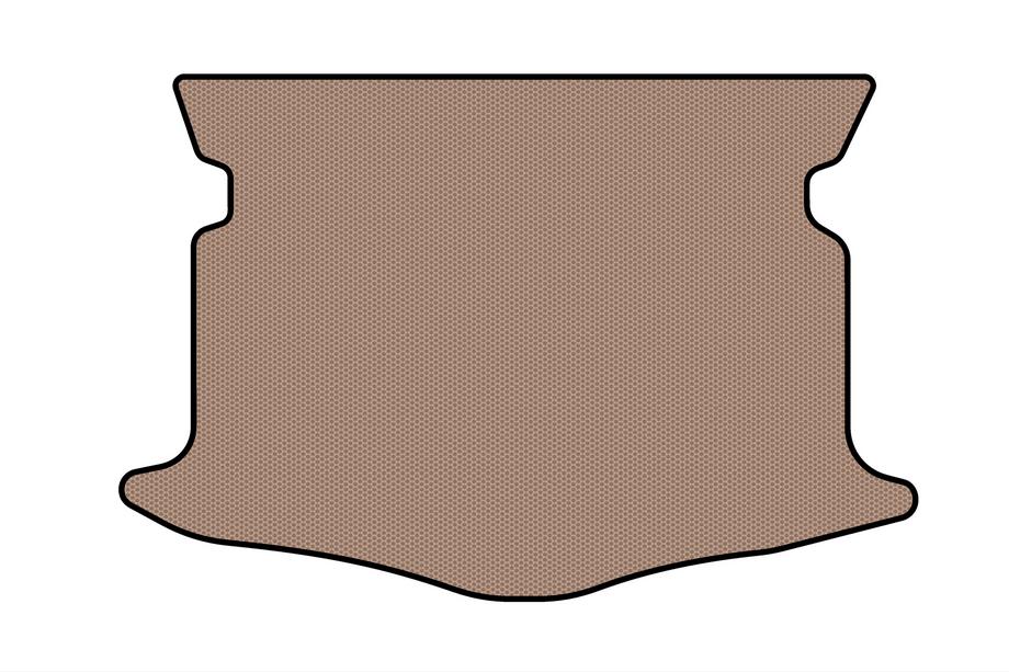 Honda FR-V 2004-2009 Rubber Trunk Mat Carsuit (Beige) Photo 1