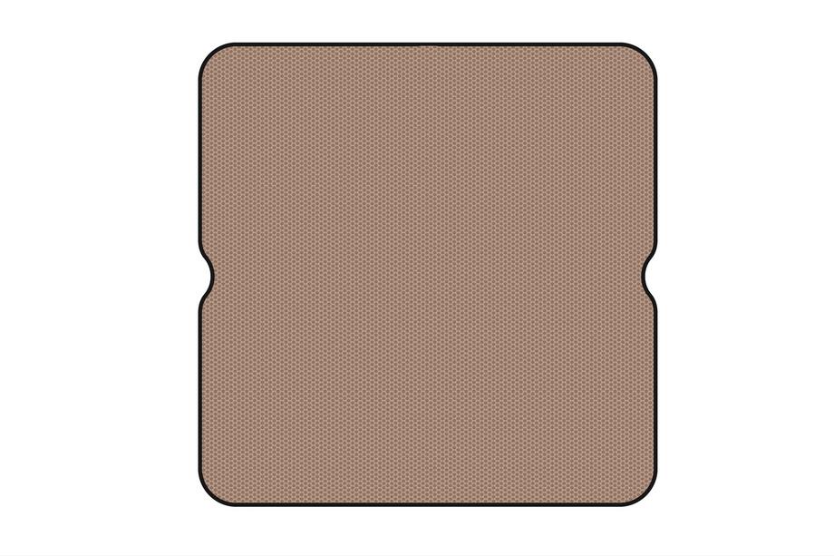Honda Pilot 2015-2022 Rubber trunk mat Carsuit (without 3rd row, beige) Image