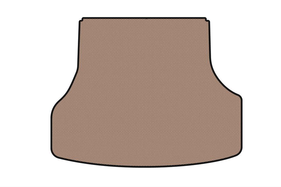 Hyundai Genesis DH 2013-2016 Rubber trunk mat Carsuit (SD, beige) Image