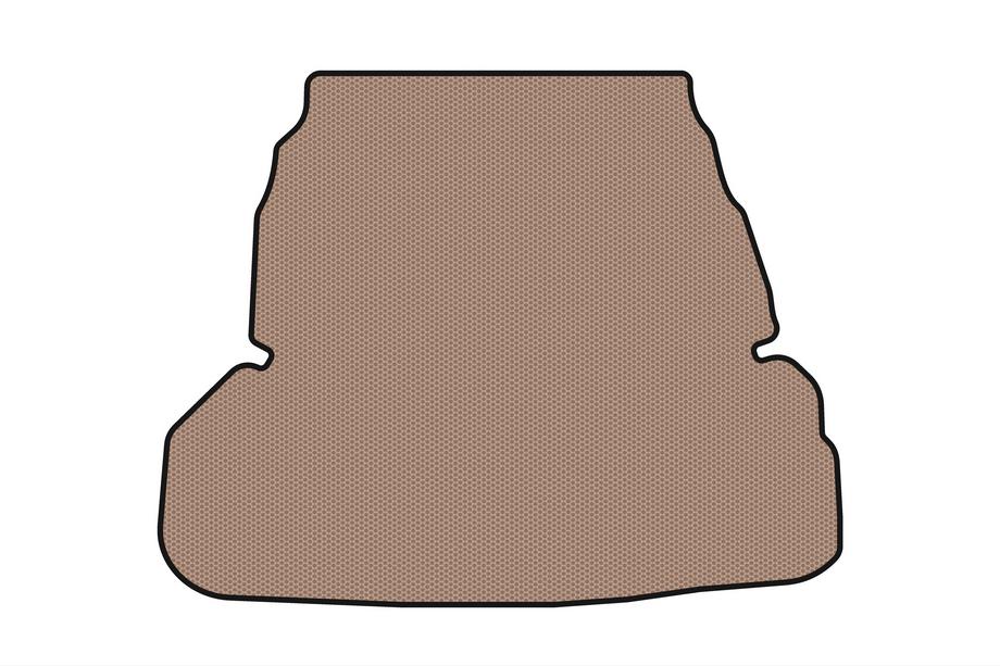 Hyundai Grandeur 2011-2017 Rubber trunk mat Carsuit (SD, Petrol, beige) Image