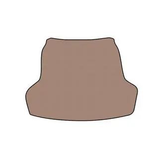 Rubber trunk mat Carsuit (SD, beige)