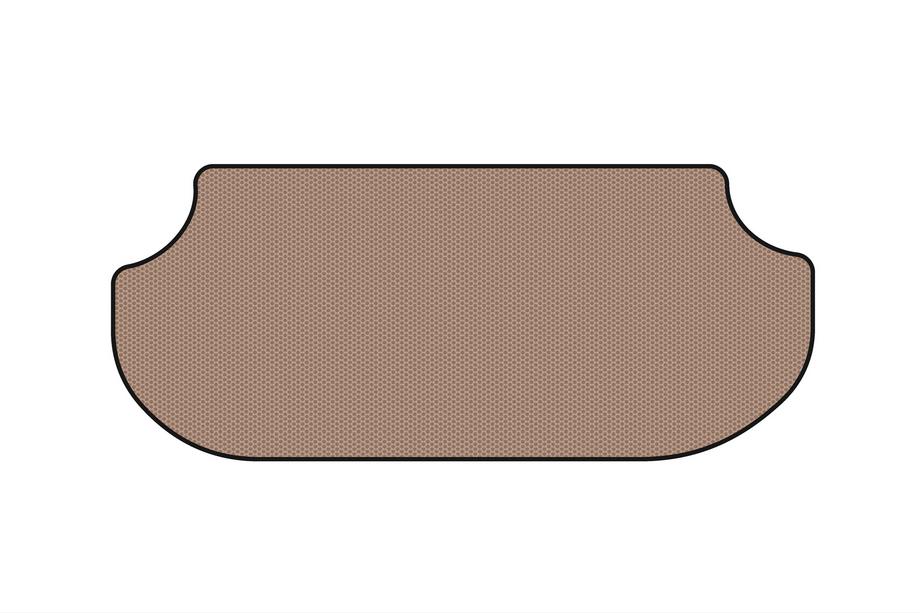 Hyundai H200, H1, Starex 1998-2007 Rubber trunk mat Carsuit (2004-2007, 8-seater, beige) Image