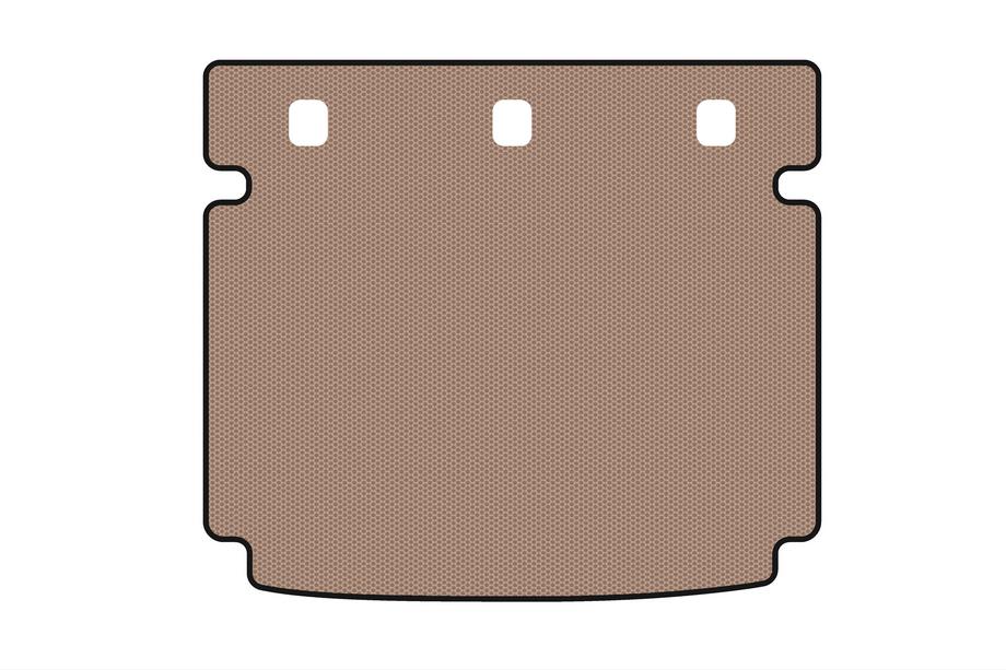 Hyundai I-30 2007-2011 Rubber trunk mat Carsuit (SW, beige) Photo 1