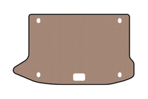 Hyundai Kona 2017-2023 Rubber Trunk Mat Carsuit V2 (Beige) photo 1