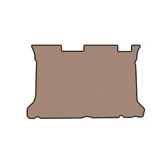 Rubber Trunk Mat Carsuit (Beige)