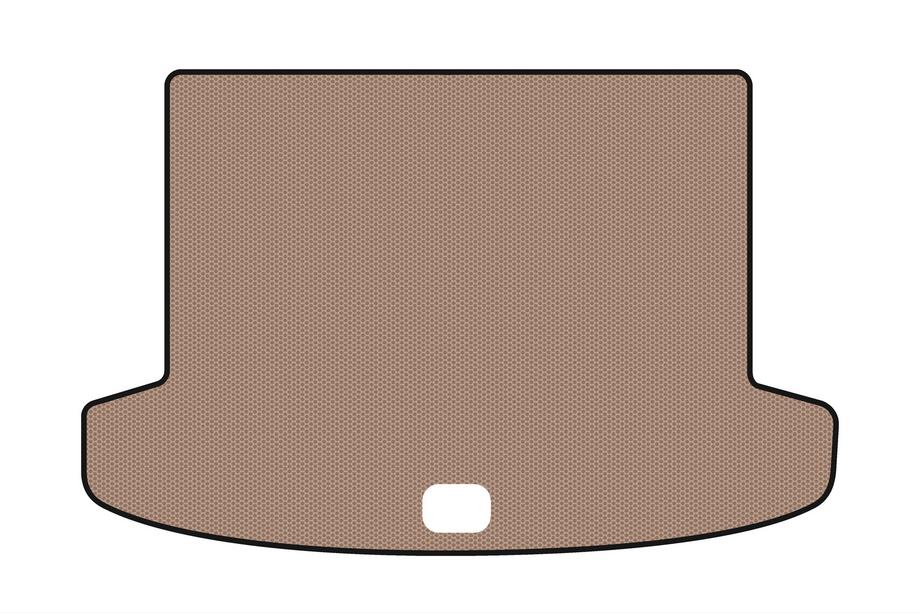 Hyundai Tucson NX4 2021- Rubber Trunk Mat Carsuit (Beige) Image