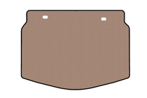 Hyundai Veloster 2018-2022 Rubber trunk mat Carsuit (Coupe, beige) photo 1