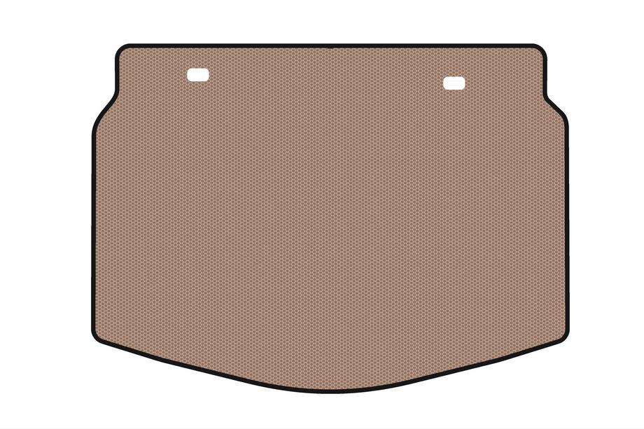 Hyundai Veloster 2018-2022 Rubber trunk mat Carsuit (Coupe, beige) Image