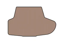 Infiniti Q50/Q60 2013-2024 Rubber trunk mat Carsuit (SD, beige) photo 1