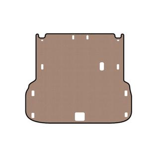 Rubber trunk mat Carsuit (up to 2nd row, beige) Infiniti QX60 2016-2021 photo 1