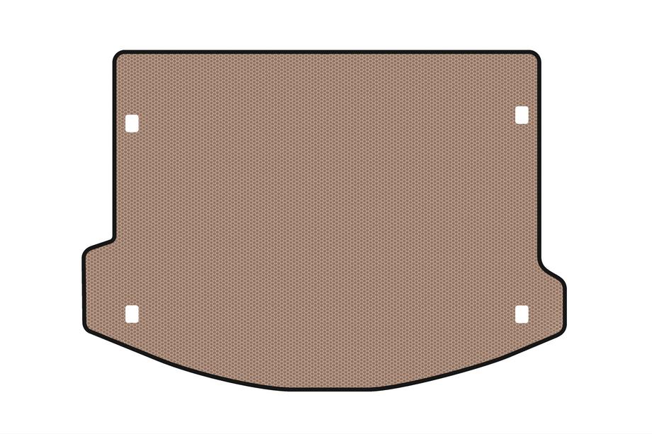 Jaguar E-Pace 2017-2024 Rubber Trunk Mat Carsuit (Beige) Image