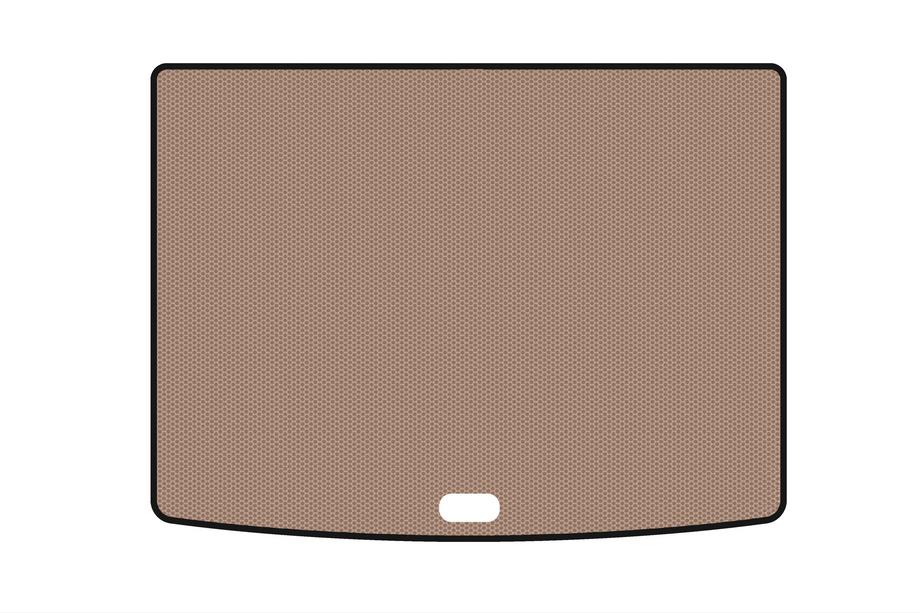 Jeep Renegade 2014- Rubber Trunk Mat Carsuit V-2 (Beige) Photo 1
