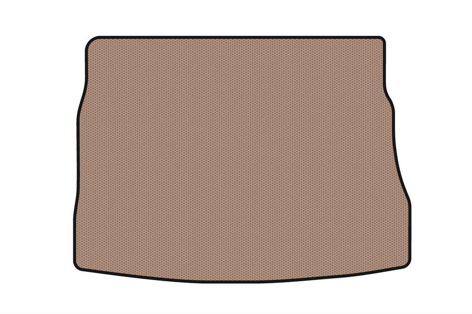 Kia Ceed 2007-2012 Rubber trunk mat Carsuit (HB, 3-door, beige) Image