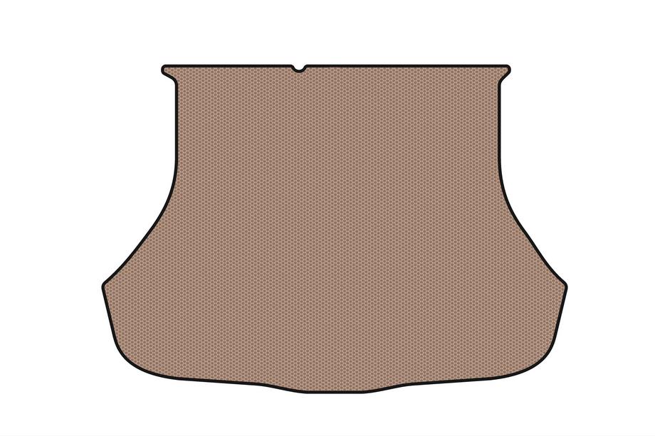 Kia Cerato 3 2013-2018 Rubber trunk mat Carsuit (SD, beige) Image