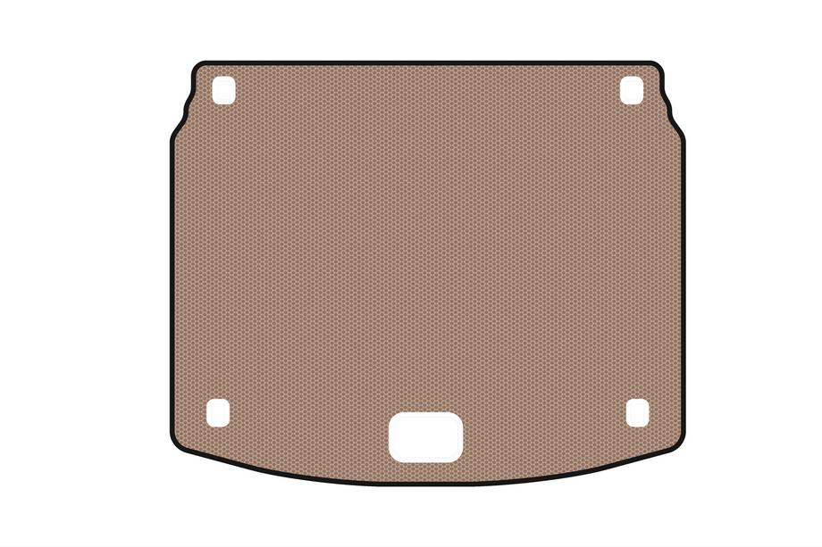 Kia Cerato 4 2019- Rubber Trunk Mat Carsuit (Beige) Image