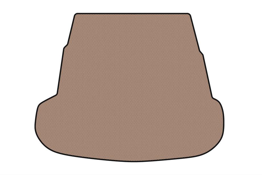 Kia Optima 2010-2016 Rubber trunk mat Carsuit (SD, beige) Image