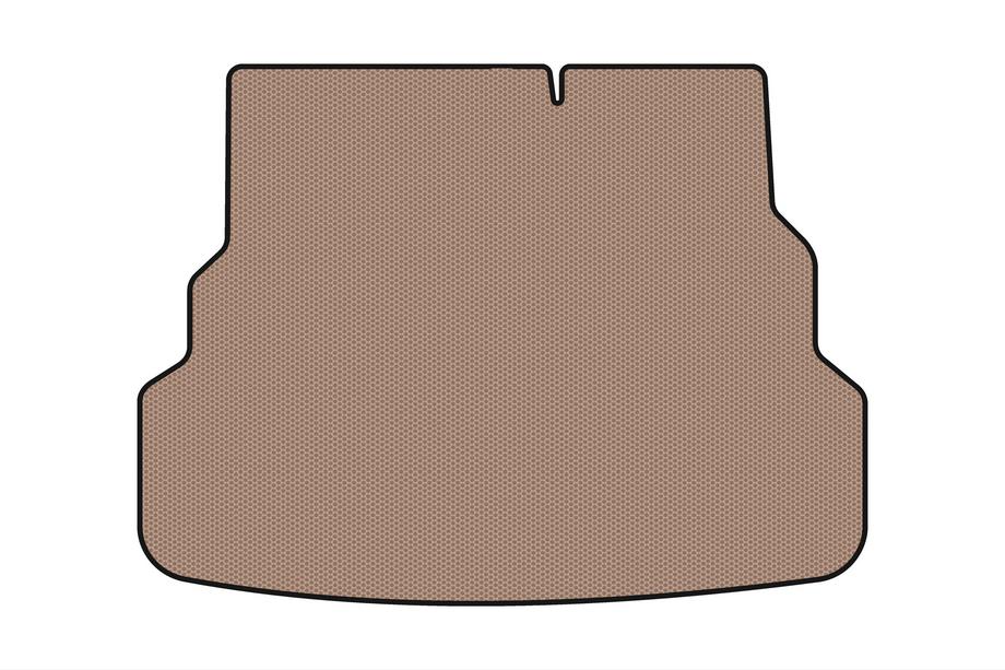 Kia Rio 2012-2017 Rubber trunk mat Carsuit V1 (SD, beige) Photo 1