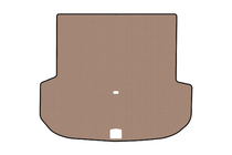 Kia Sorento III UM 2014-2020 Rubber trunk mat Carsuit (2014-2018, 5-seater, beige) photo 1