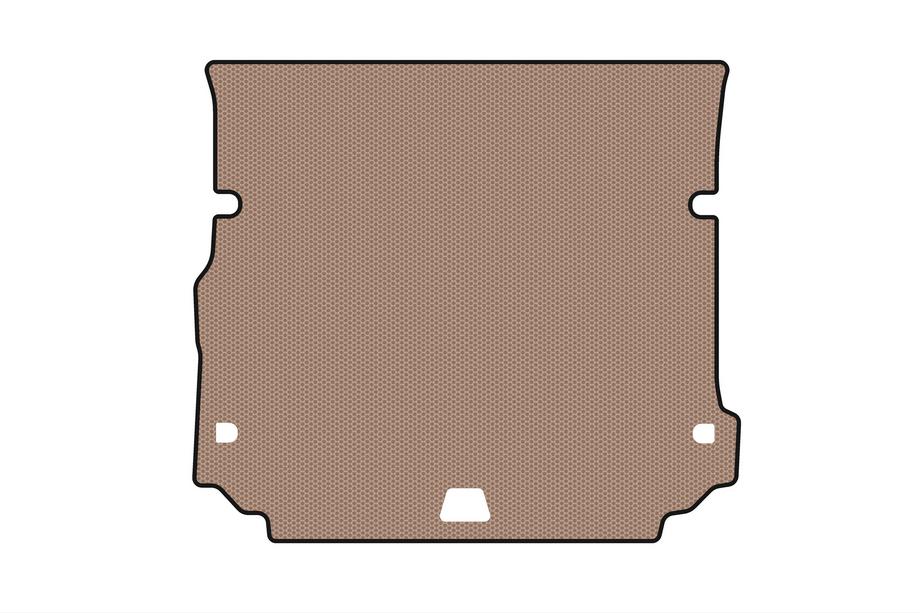Land Rover Discovery III 2004–2009 Rubber Trunk Mat Carsuit V2 (Beige) Image