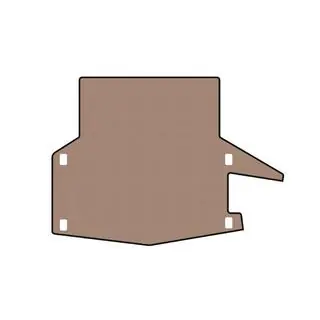 Rubber trunk mat Carsuit (SD, 2WD, Beige) photo 1