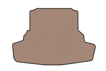 Lexus IS 2013- Rubber trunk mat Carsuit (2WD, beige) photo 1