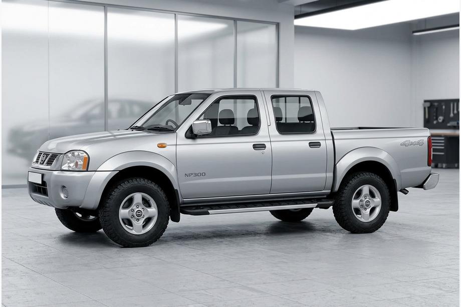 Nissan NP300 1999-2015 Side Steps RedLine V1 (2 pcs, Aluminum) Image