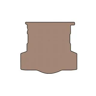 Rubber trunk mat Carsuit (2016-2020, SD, beige) photo 1