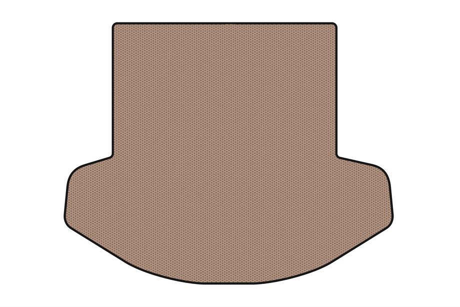 Mazda CX-9 2017- Rubber trunk mat Carsuit (7-seater, beige) Image