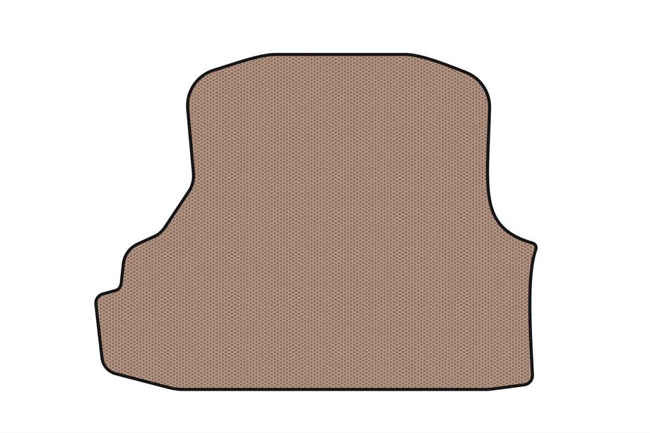 Mercedes C-class W202 1993-2001 Rubber trunk mat Carsuit (SD, beige) Image