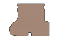 Mercedes CLK W208 1997-2002 Rubber trunk mat Carsuit (Coupe, beige) photo 1
