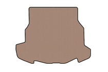 Mercedes CLK W209 2002-2010 Rubber trunk mat Carsuit (Coupe, beige) photo 1