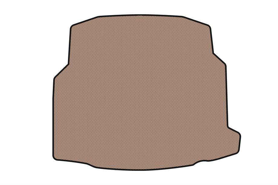 Mercedes E-class W213 2016-2023 Rubber trunk mat Carsuit (SD, beige) Image