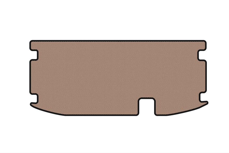 Mercedes R-class W251 2005-2017 Rubber Trunk Mat Carsuit (Beige) Image