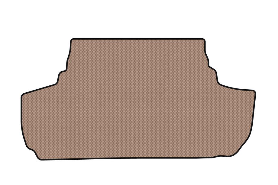 Mercedes W201 (190) 1982-1993 Rubber trunk mat Carsuit (SD, beige) Image