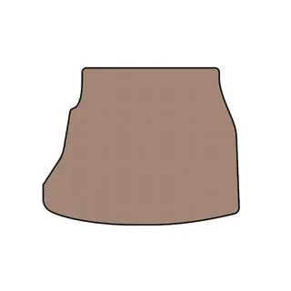 Rubber trunk mat Carsuit (HB, beige)