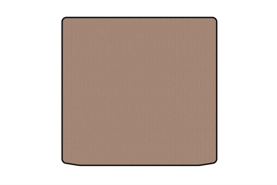 Mitsubishi Grandis 2003-2011 Rubber trunk mat Carsuit (2 rows, beige) Photo 1