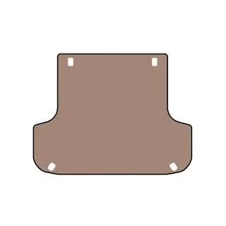 Rubber Trunk Mat Carsuit (Beige) photo 1