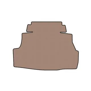 Rubber trunk mat Carsuit (SD, beige) photo 1