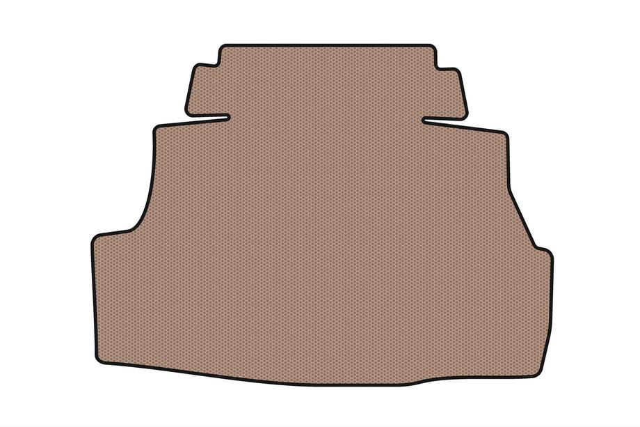 Nissan Almera N16 2000-2006 Rubber trunk mat Carsuit (SD, beige) Photo 1