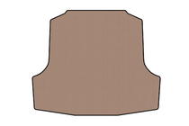 Nissan Maxima 2015-2023 Rubber trunk mat Carsuit (SD, beige) photo 1